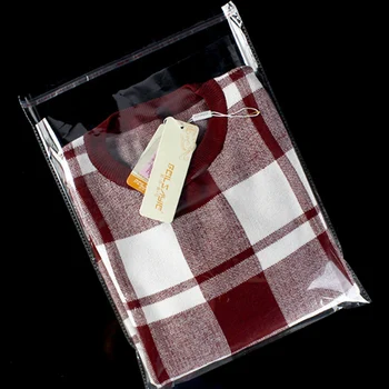 1000PCS 7C OPP prozorno nalepko pečat vrečko oblačil pakiranje/vrečko za shranjevanje nakita vrečko vrečko darilo