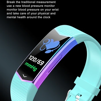 2021 Šport Pametna Zapestnica Srčni utrip, Krvni Tlak Monitor Fitnes Tracker Pametno Gledati v skladu z Androidom Ios