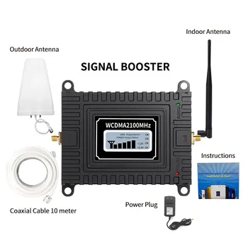 2100mhz Band 1 Mobilnega Signala Booster 2100mhz 3G Mobilnega Omrežja Booster 3G 2100 Mobilnega Telefona Repetitorja Ojačevalnik UMTS 2100