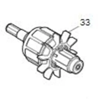 AC220-240V MAKITA 619251-0 Rotorja Motorja Armature za TD125D Rotorja