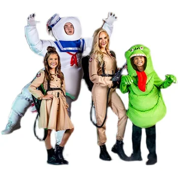 Baby Otroci Ghostbusters Obleko Cosplay Kostum Otroci Dekle Ghostbusters Cosplay Bodysuit Halloween Kostumi