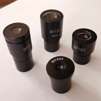 Biološki Mikroskop Okular WF5X WF10X WF16X WF20X Mikroskopom Objektiv Pribor širokokotni Objektiv Oko Očesni