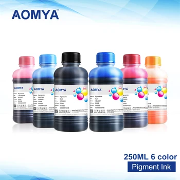 Brezplačna Dostava 8C*250 ml črnila Na razprodaji! Aomya Visoko Kakovostnih Specializiranih Pigment Črnilo za Epson R2000 Tiskalnik !!!