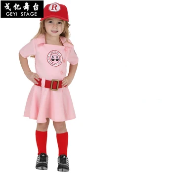 Cosplay professional baseball enotno Halloween otroška oblačila ženski šport enega kosa baseball enotno baseball krilo