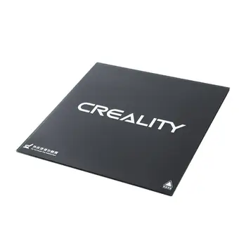 Creality 3D Ultrabase 510*510*4 mm Ogljika, Silicija Stekleno Ploščo Platforma za Gradnjo Površine za CR-10S5 MK2 MK3 Toplo posteljo 3D Tiskalnik Deli