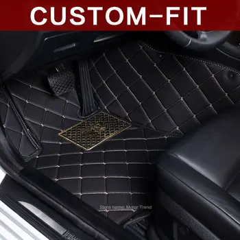 Custom fit avto predpražnike za Volkswagen Beetle CC Eos Golf Jetta Passat Tiguan Touareg sharan 3D avto-styling preprogo tla linijske