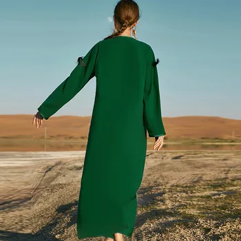 Dubaj Luksuzni Plus Velikost Stranka Obleke Za Ženske 2022 Ramadana Abayas Caftan Marocain Večerno Obleko Elegantno Muslimani Tam Kaftan Obleko Maxi