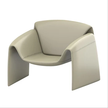 Enojni kavč, stol leni oblikovalec ustvarjalne priložnostne stol italijanski svetlobe luksuzni zelo preprost stol