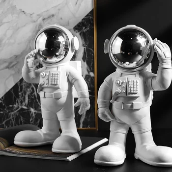 Kipi Smolo Astronavt Figurice Home Office Namizno Dekoracijo Igrača Ornament
