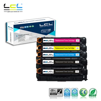 LCL 304A CC530A CC531A CC532A CC533A (5-Pack-gnome) Laserski Tonerji, Kartuše, Združljive za HP Color LaserJet CP2020/CP2025/CM2320