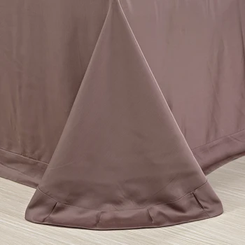 Nove 60-IH luksuznih posteljnina nabor queen/king size Tencel svilena postelja nastavite 4pcs Trdna rjuhe kritje posteljo stanja določa bela črna roza, modra, siva