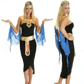 Odrasle Osebe Kaže Kostum Paket Hip Krilo Starogrške Boginje Sodišče Kraljica Halloween Obleko