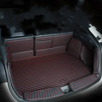 Po meri Prtljažniku Avtomobila Preproge Celoti Obdan TPE XPE priročen ročaj 3D Nepremočljiva Boot Preproge za Chevrolet Cruze Malibu Capativa Enakonočje...