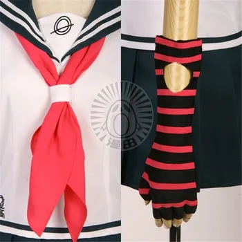 Prilagojene velikosti Anime Danganronpa Cosplay Sonia Mioda Ibuki Cos Halloween Stranka Visoke Kakovosti Mornar Enoten Sklop Kostum