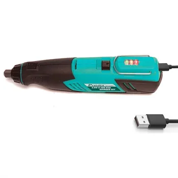 Pro'sKit PT-5206U 3,6 V Li-ion USB Mlinček Set za Polnjenje USB Micro Električni Vijačnik Vrtalnik Poliranje in Graviranje