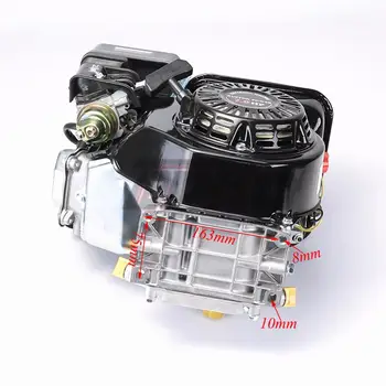 TDPRO Novo 7HP 4-možganska Kap 210cc Motorja Motornega Bencina 170F Potegnite Start Bencinskim Motorjem Fit Kosilnica Pojdi Kart Generator Trowel Stroj