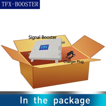 TFX-BOOSTER 850mhz 1800mh 2100mhz Tri Band Signal Booster 2g 3g 4g CDMA UMTS UMTS Mobilnih Repetitorskih 850/1800/2100mhz Ojačevalnik