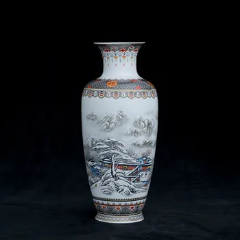 Tradicionalne Kitajske Keramike Lagre Tla Starinsko Vazo Doma Dekoracijo Big Porcelana Cvet Vazo