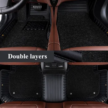 Visoka kakovost odeje! Po meri poseben avto predpražnike za Volvo XC40 2022 trajne nepremočljiva dvojne plasti preproge za XC40 2021-2018