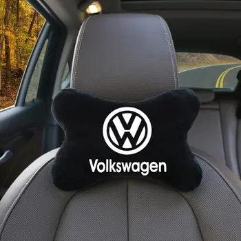 Volkswagen Tiguan Avtomobilski Sedež Vratu Blazino Volkswagen Avto Seyehat Pad Avto Ortopedski Vzglavnik 2 Delni Set